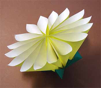 折り紙で菊の花の折り方 簡単立体的な作り方を紹介 セツの折り紙処