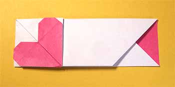 折り紙でハート箸袋の折り方 簡単かわいい作り方でおもてなし セツの折り紙処