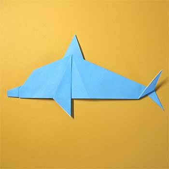 折り紙 イルカ の 作り方