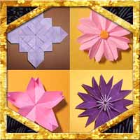 折り紙で季節の花折り方まとめ 簡単立体平面タイプの色んな作り方 セツの折り紙処